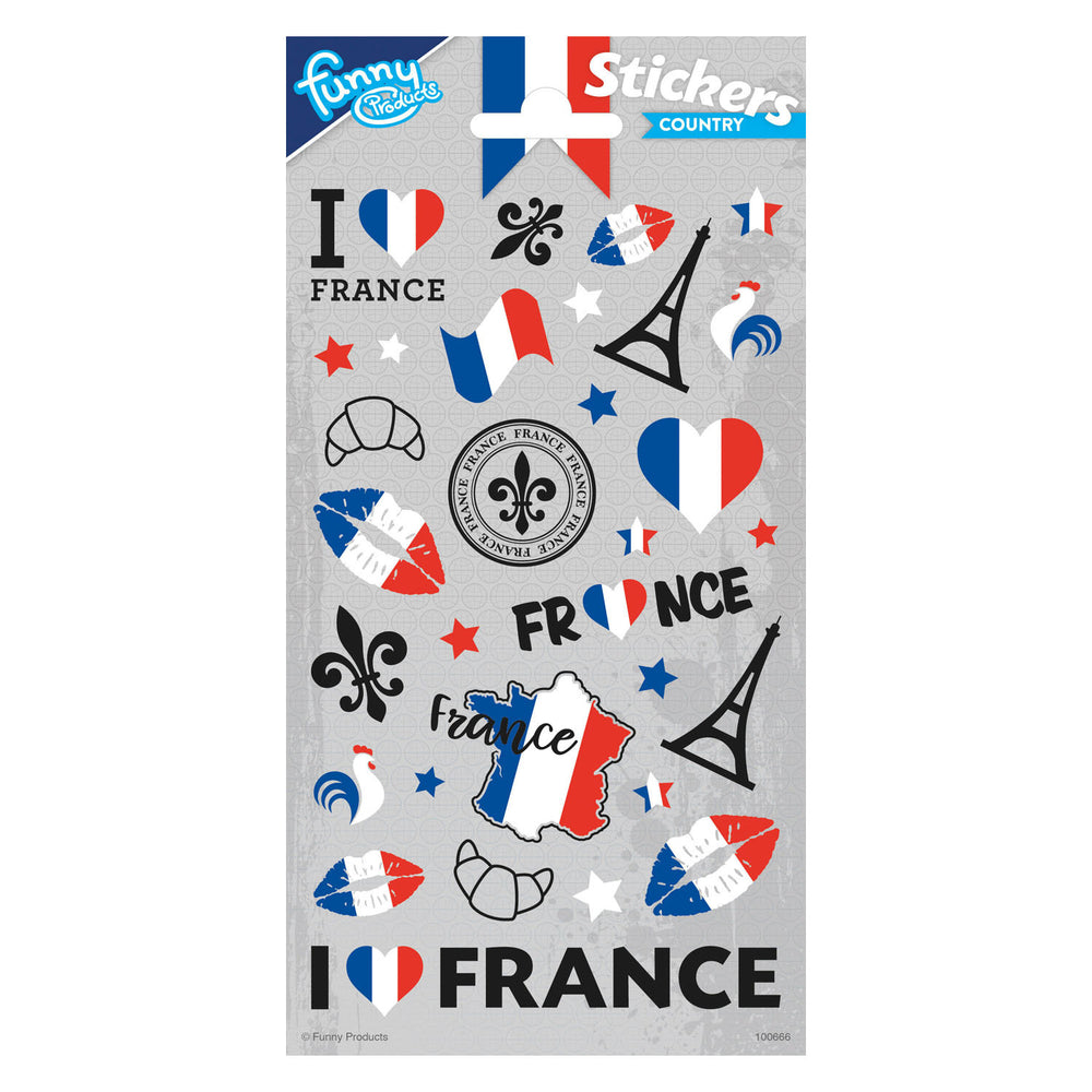 Totum sticker sheet France