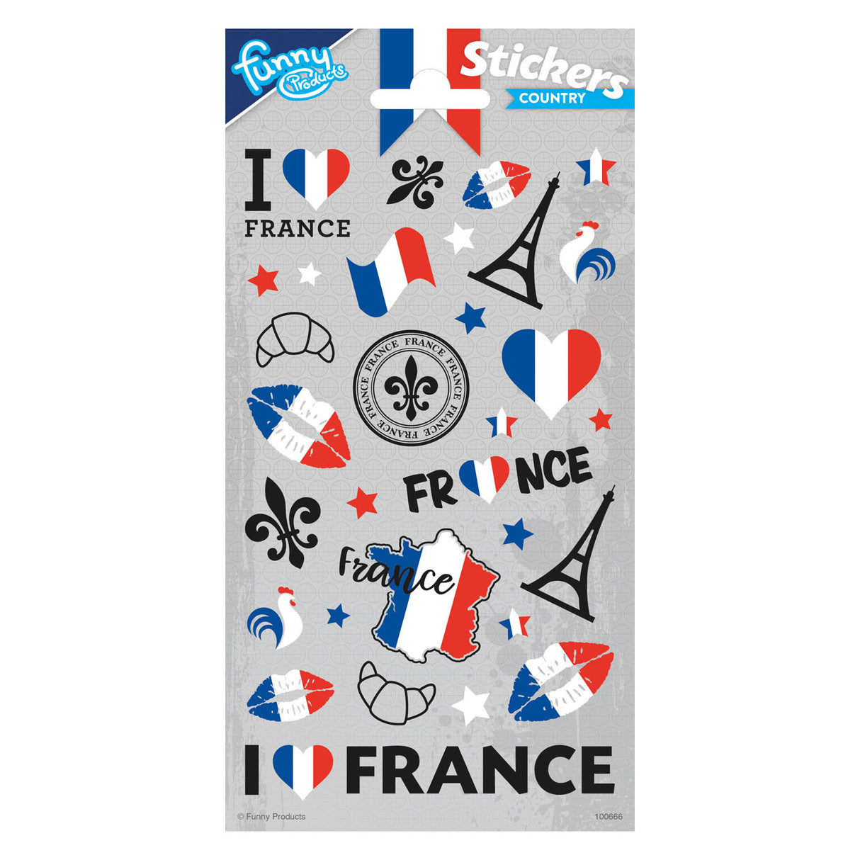 Totum sticker sheet France