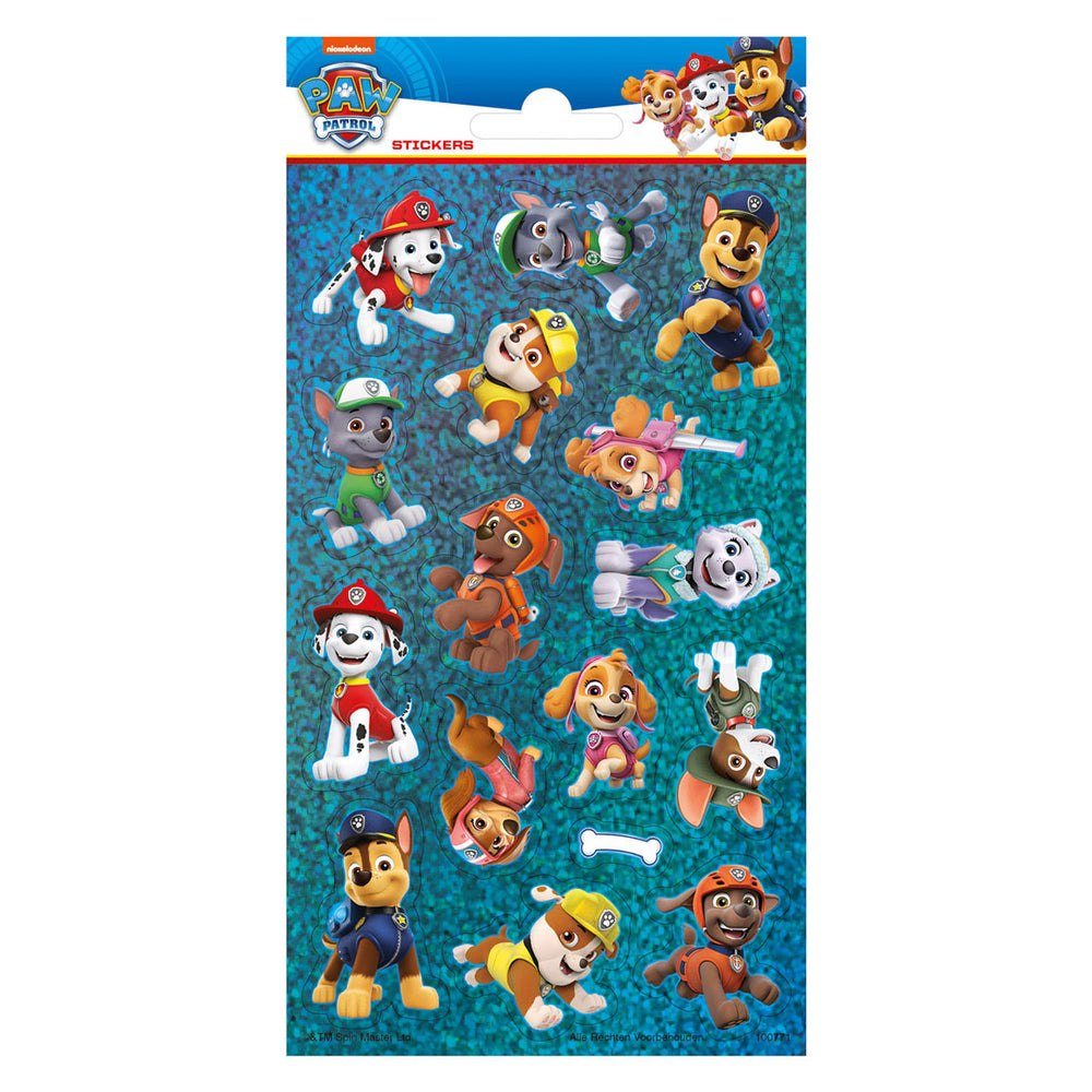 Total Stickervel Laser Paw Patrol