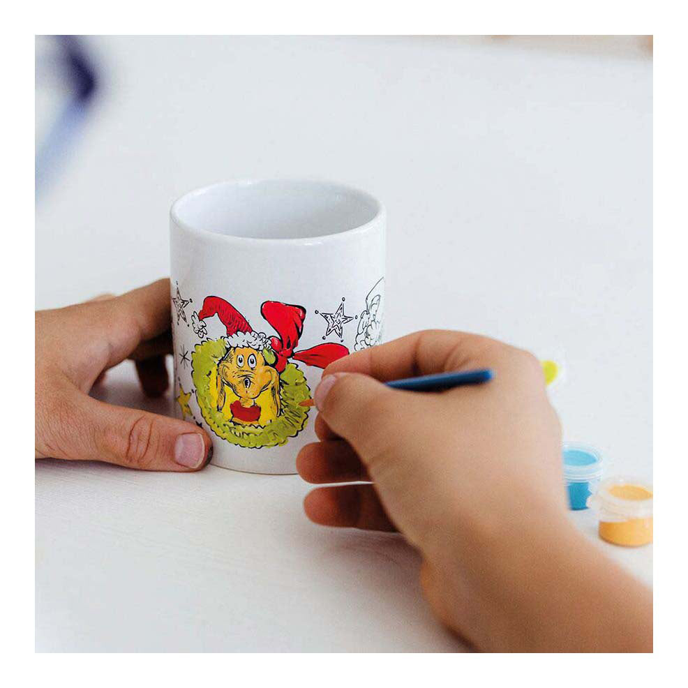 Totum pieškite savo puodelį grinch