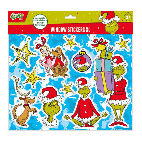 Totum window stickers xl grinch