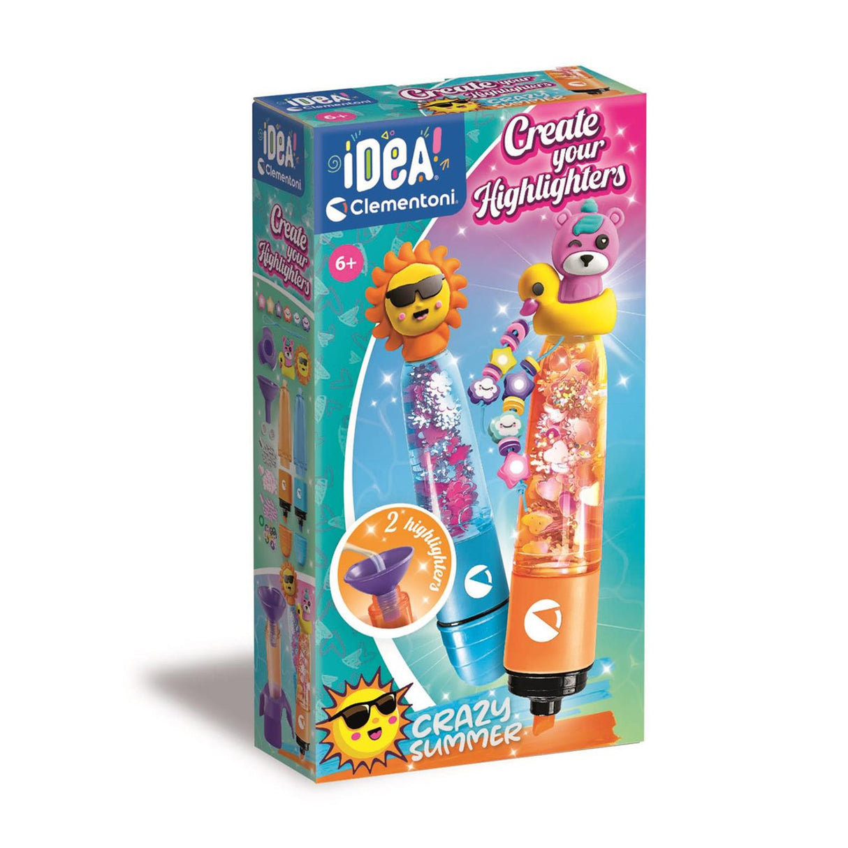 Clementoni idea make your own highlighters - crazy summer