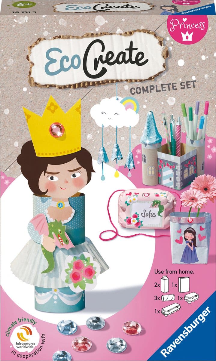 Ravensburger Eco Create Hobby Set Mini Princezny