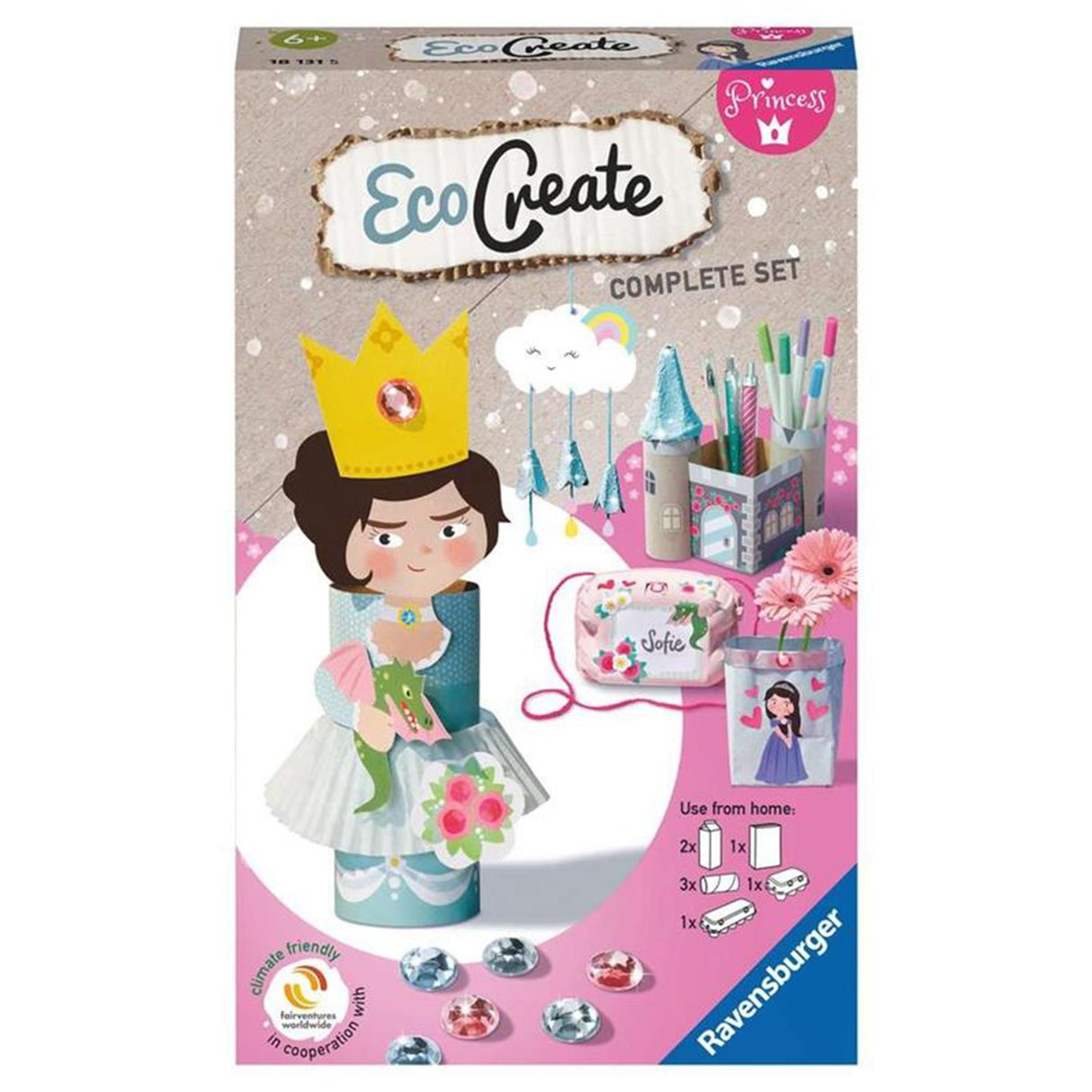 Ravensburger eco create hobby set mini princesses