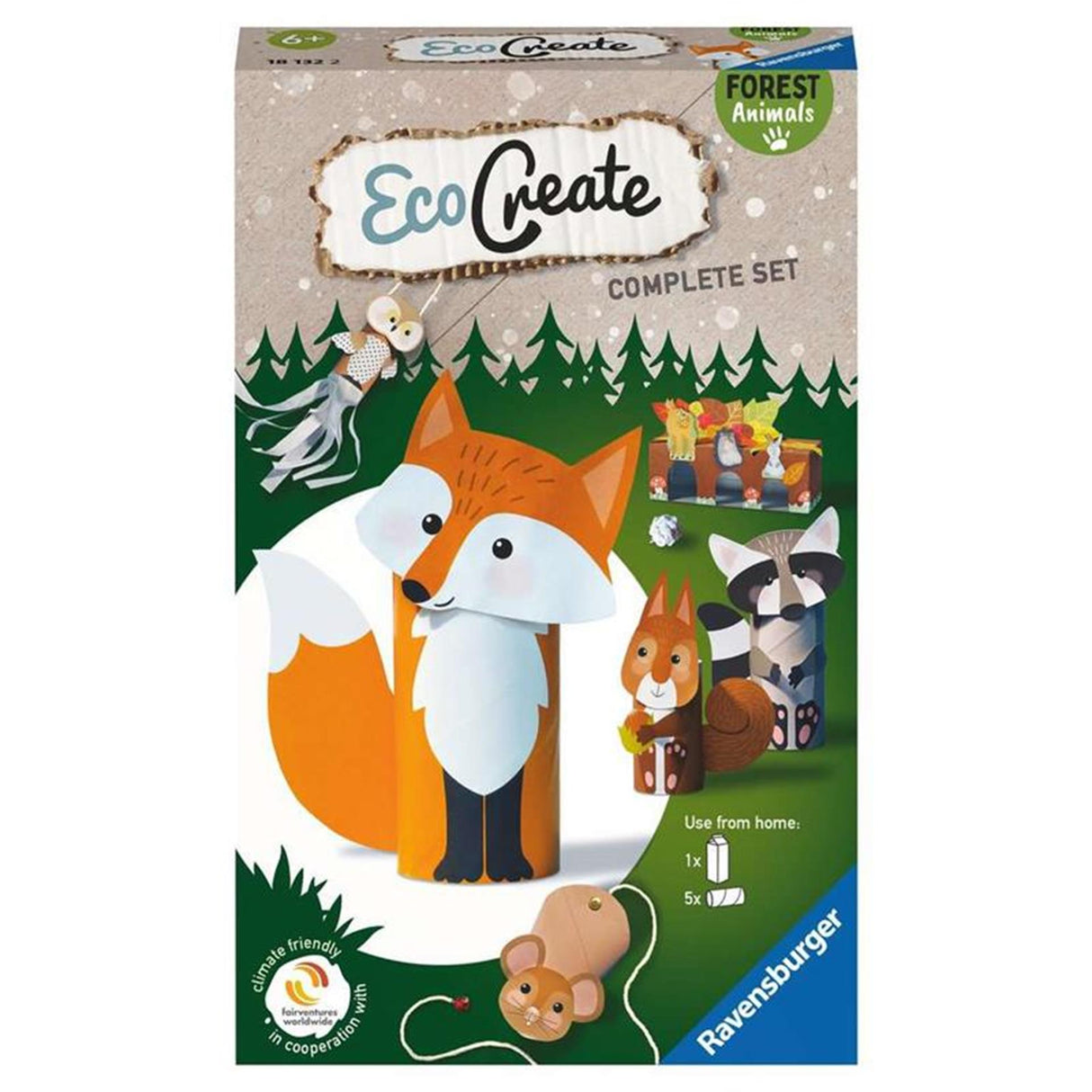 Ravensburger ecocreate mini - bosdieren