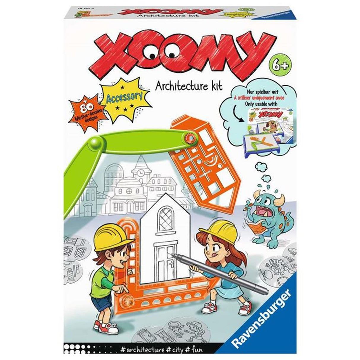 Ravensburger xoomy architecture kit
