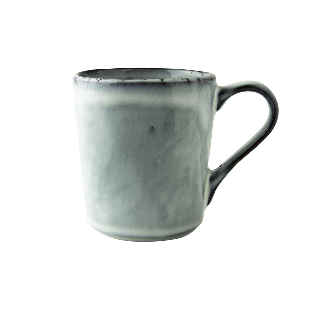 Dutch rose organic mok 390ml blauw 4 st