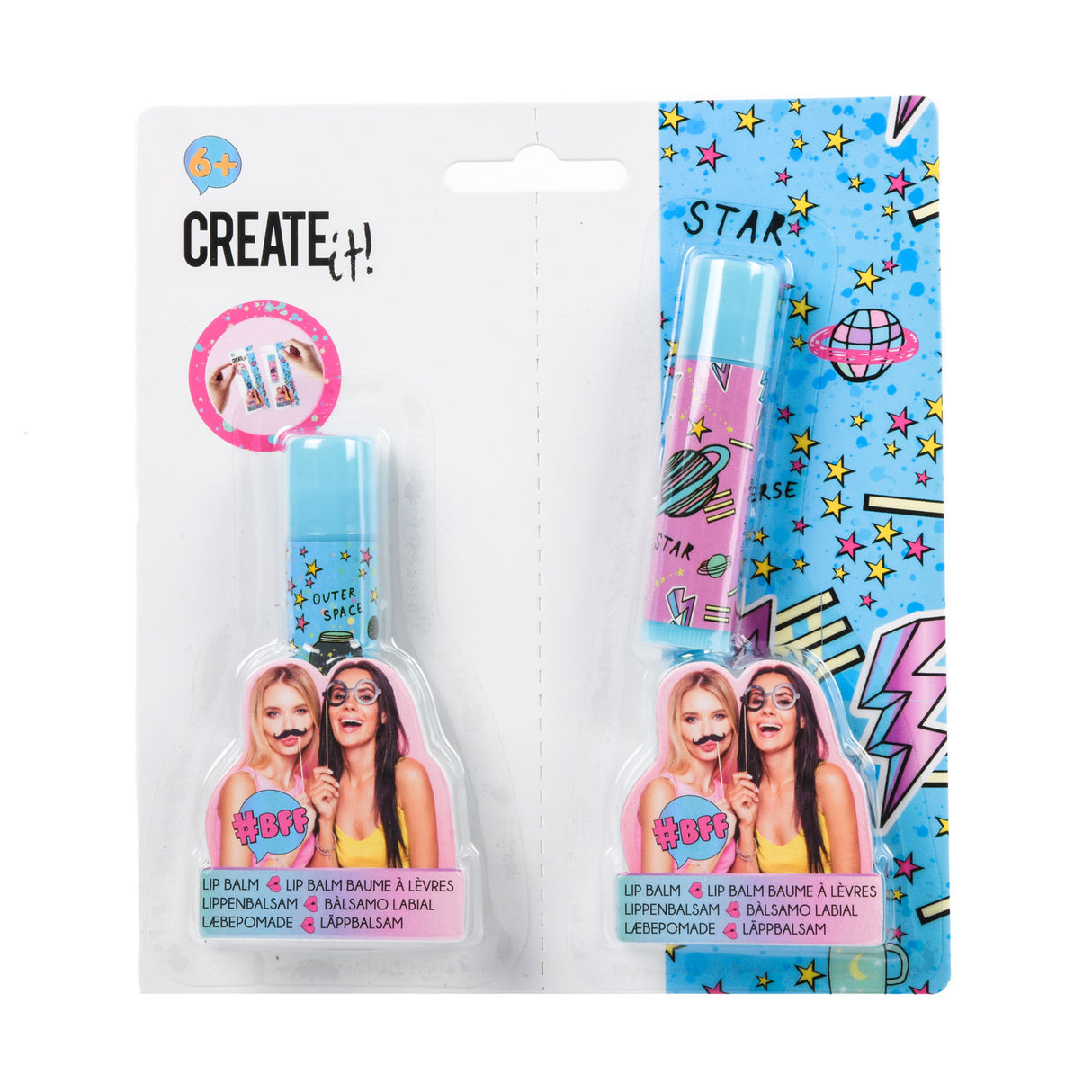 ¡Ciéntalo! Galaxy Lips Balm Bff
