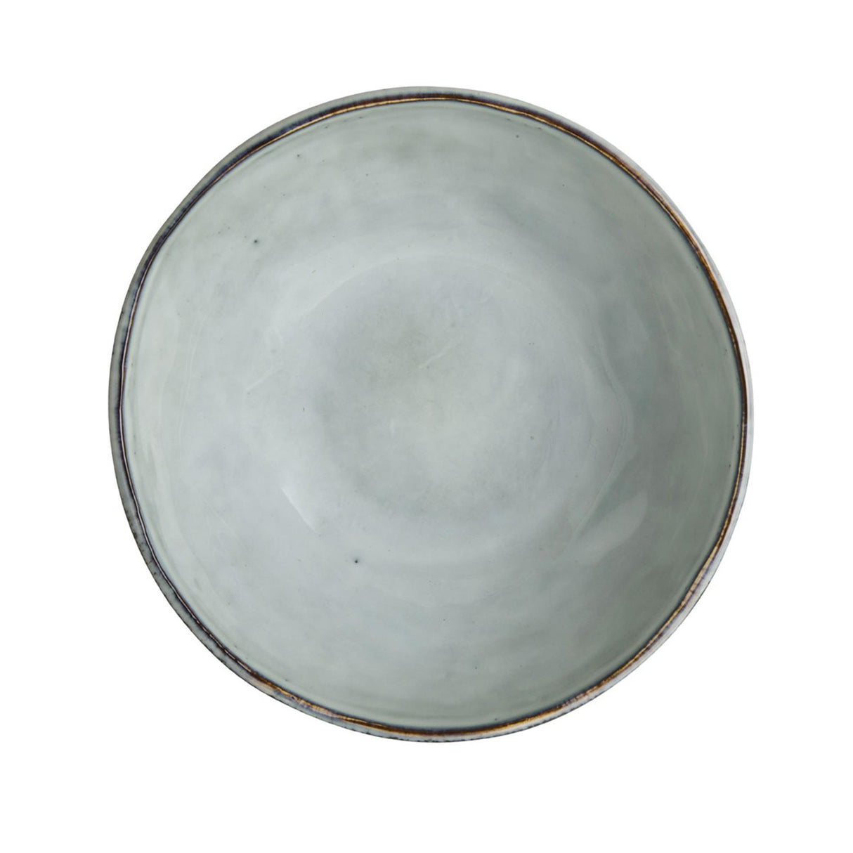 Dutch rose organic bowl 23cm blue 2 pcs