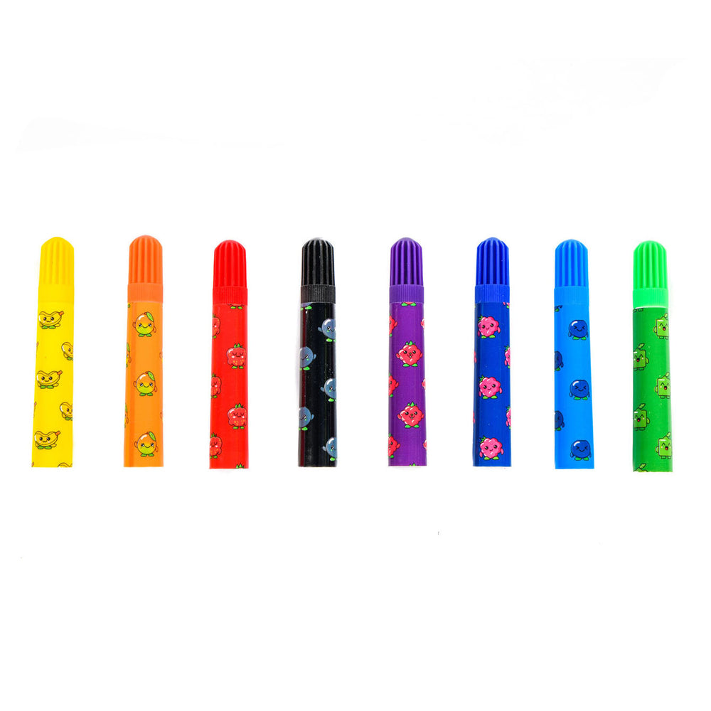 Canenco fruity squad scented crayons, 8 pcs.