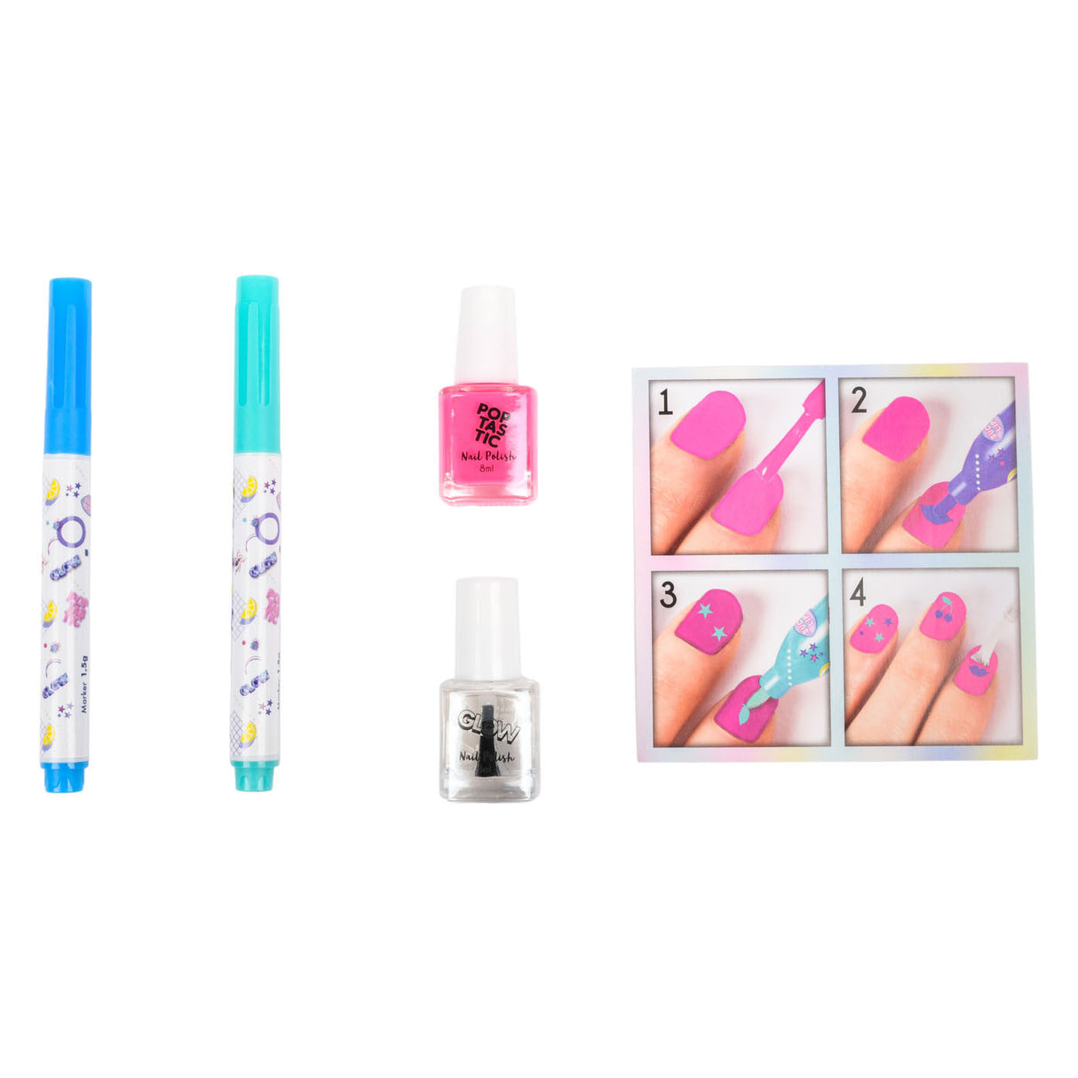 Ustvari! Označevalci oblikovanja nohtov poptastic