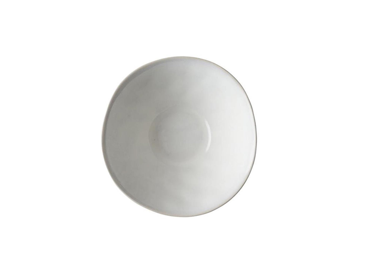 Dutch rose organic kom ø11,5x5cm wit 4st