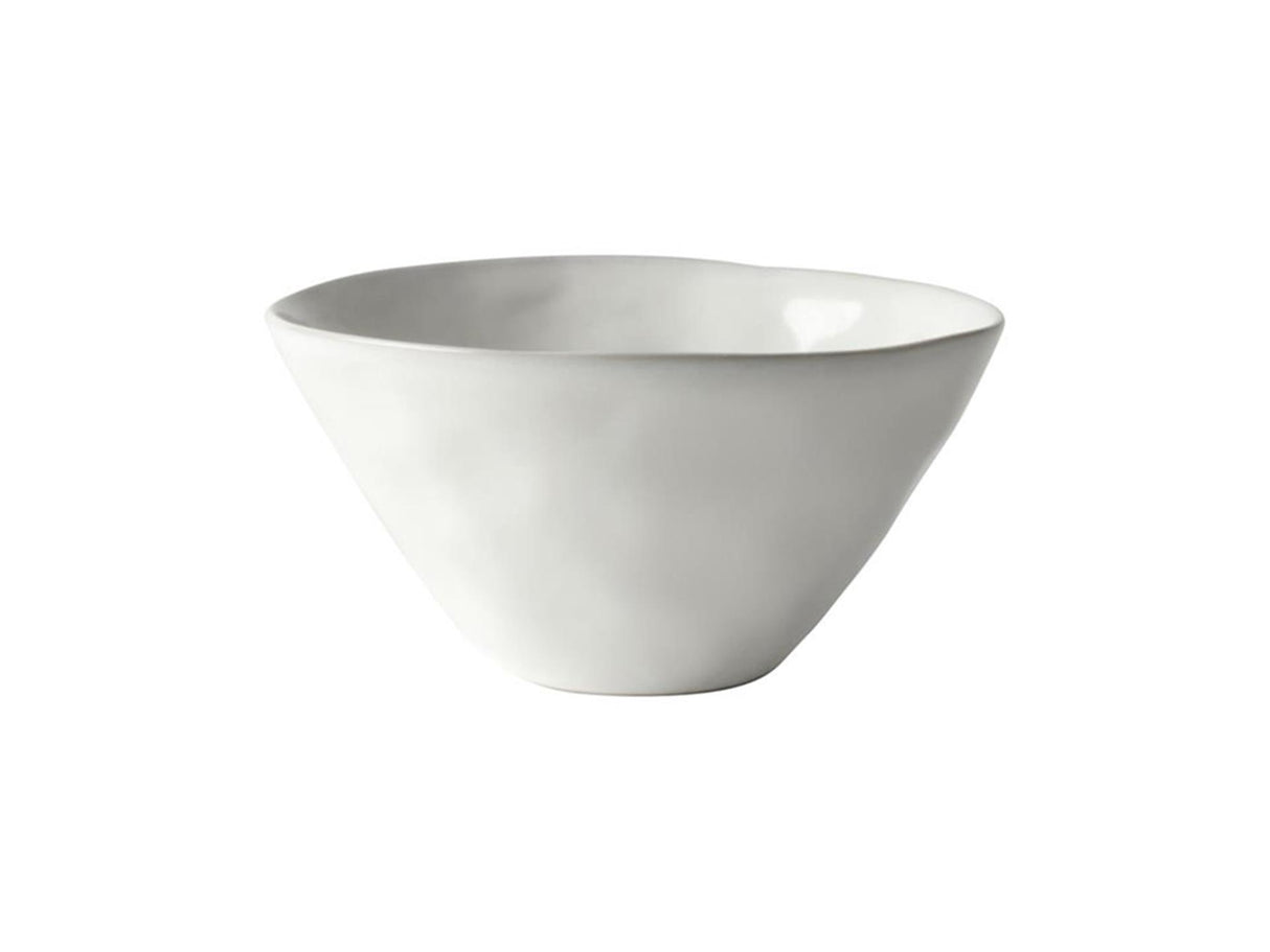 Dutch rose organic kom ø14x7cm wit 4st