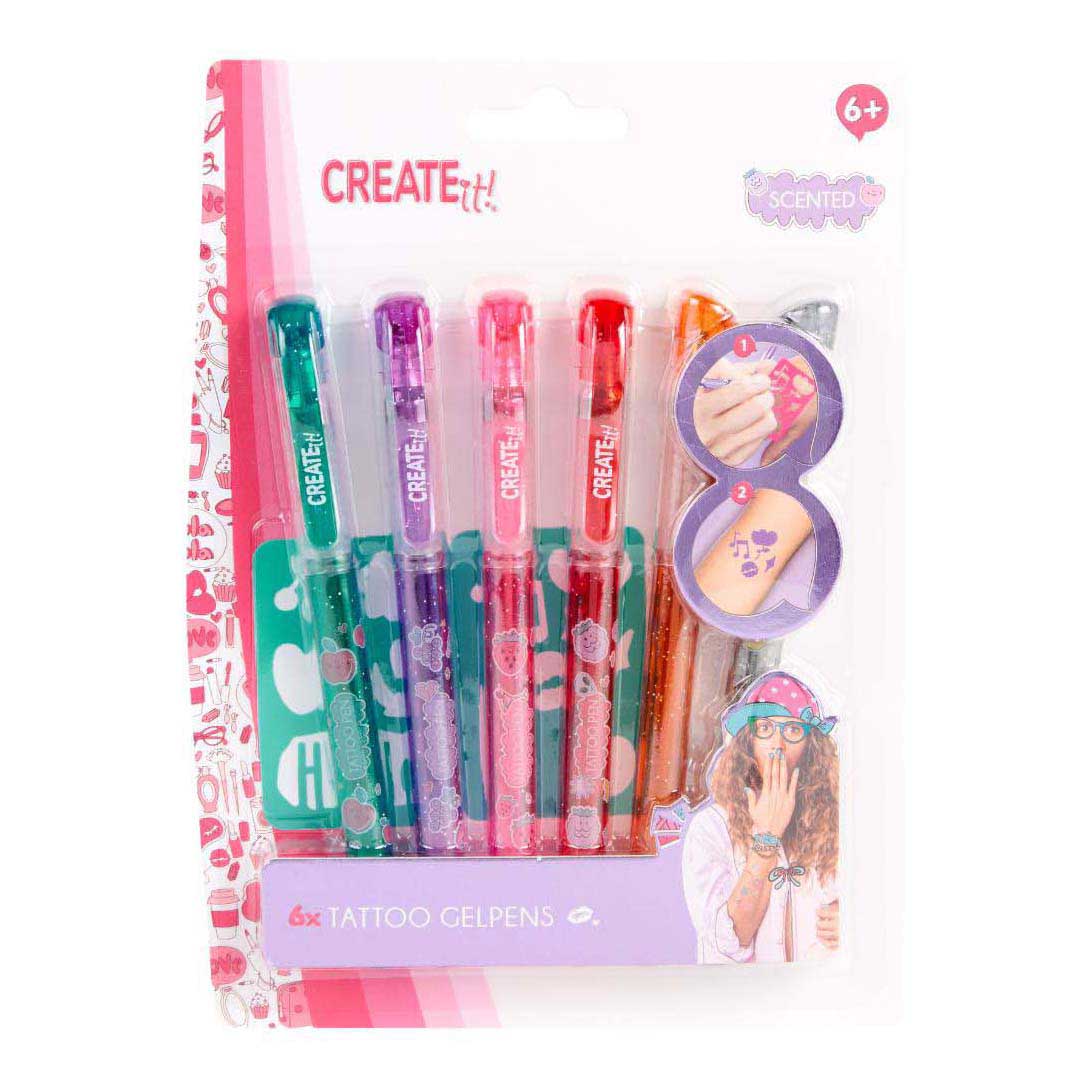 Cruthaigh é! pinn glóthacha tatú, 6 ríomhaire.