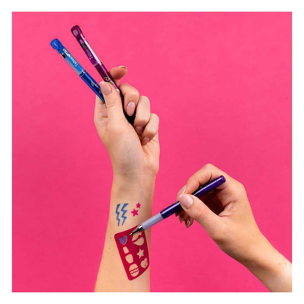 Create it! beauty tattoo gel pens, 6 pcs.