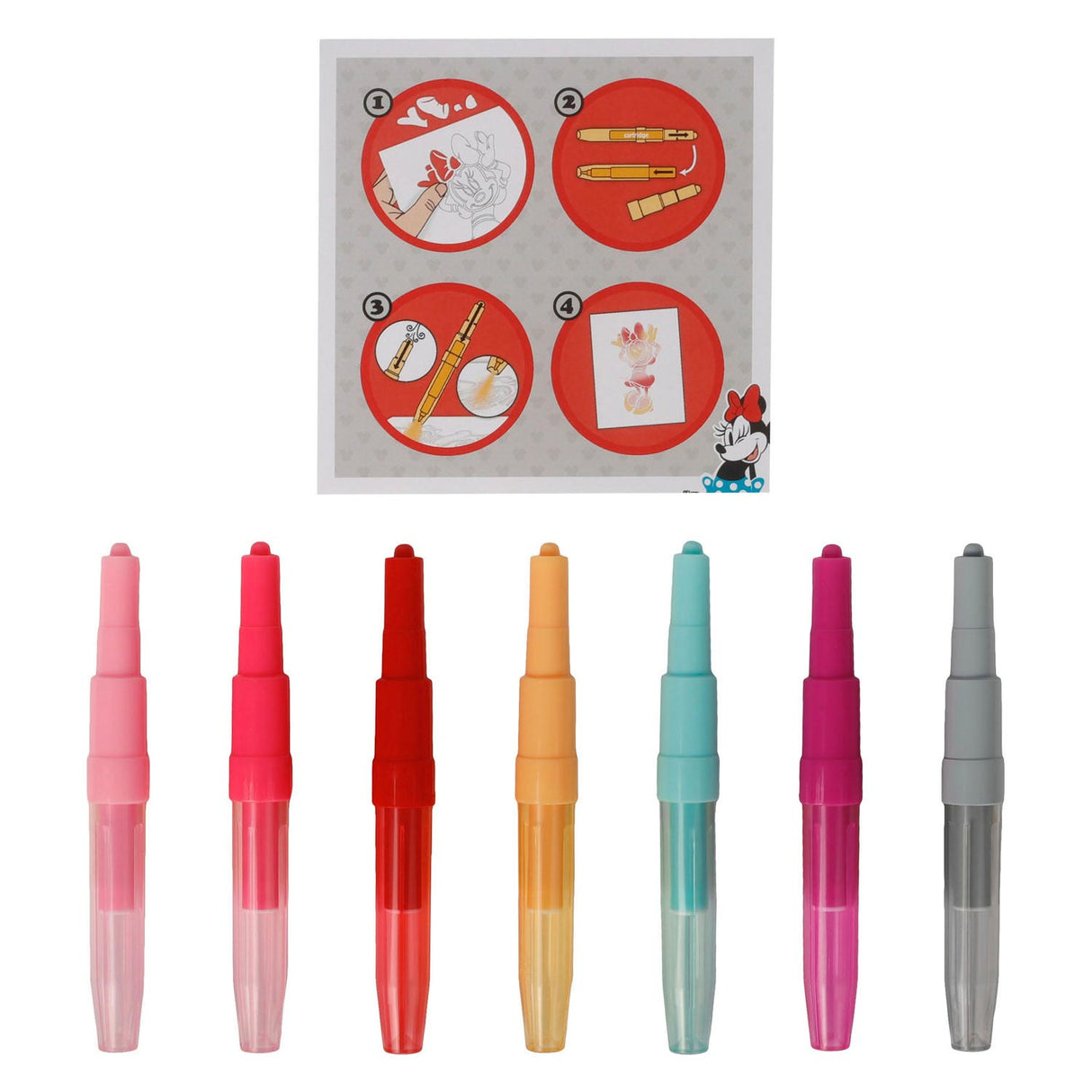 Canenco Minnie Mouse Blow Pen Set