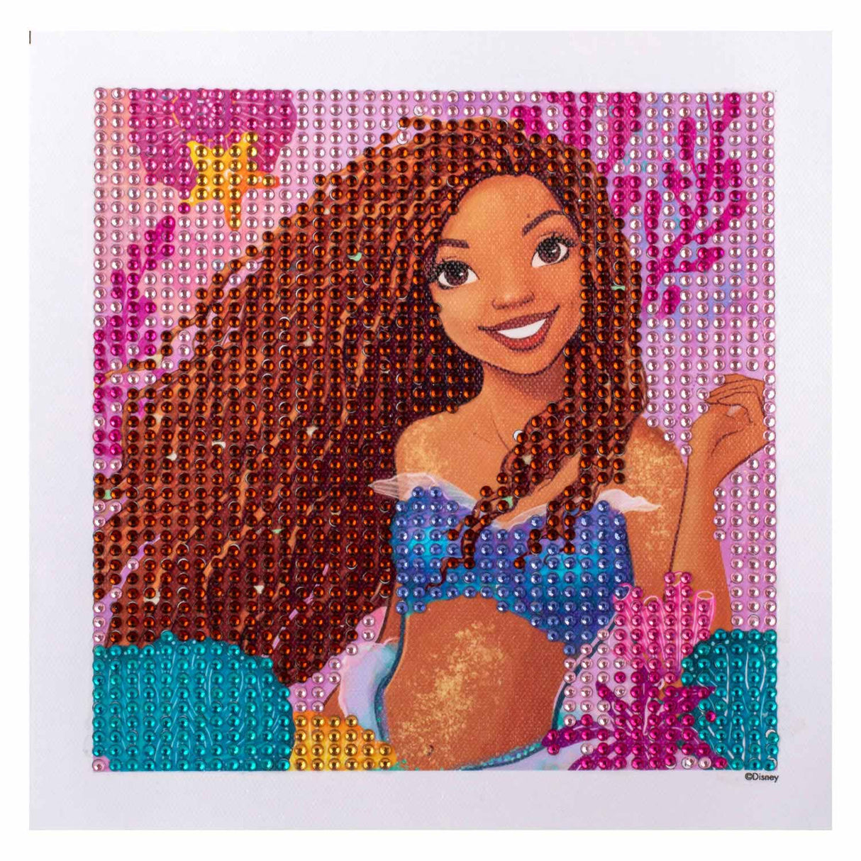 The Little Mermaid Mosaic Rhinestones