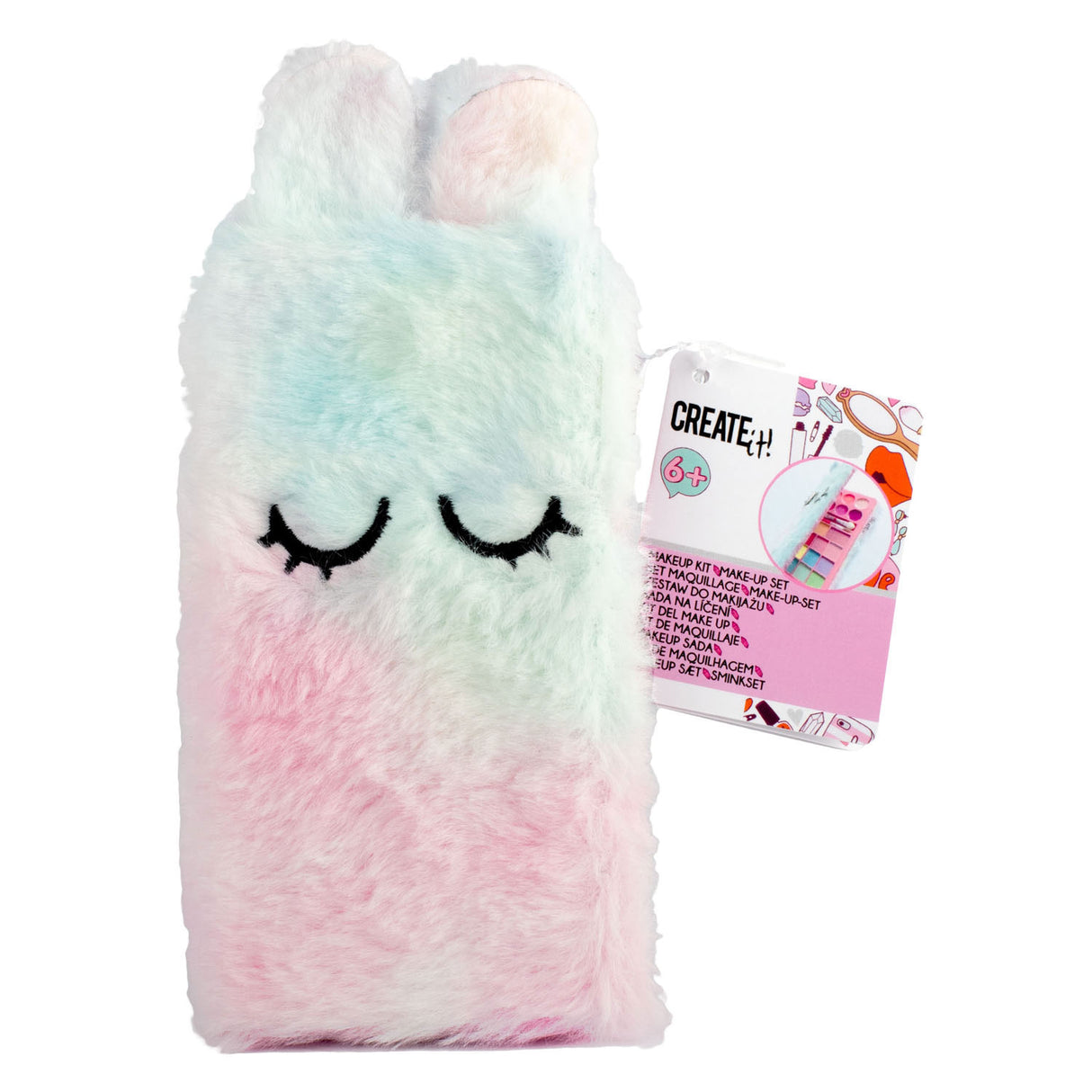 Canenco Beauty Makeupset Fluffy con cierre magnético