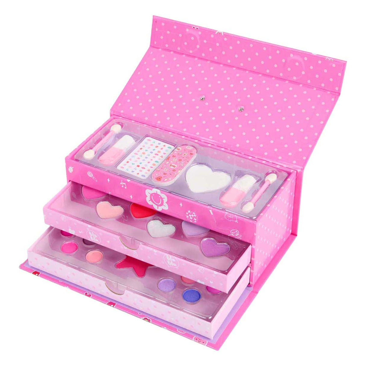 Canenco create it! beauty beauty case 3 layers