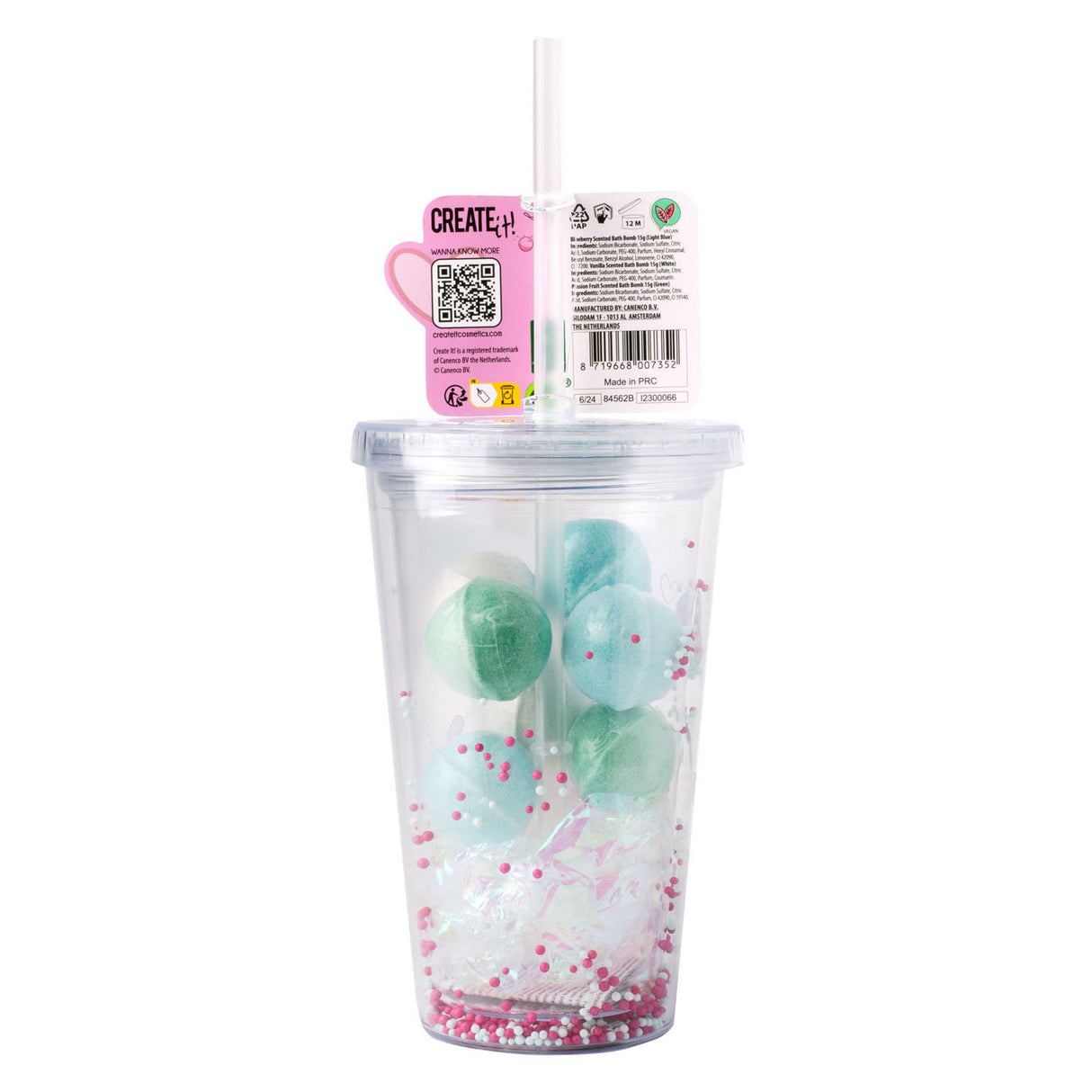 Create it! beauty drink cup soap and bath bombs
