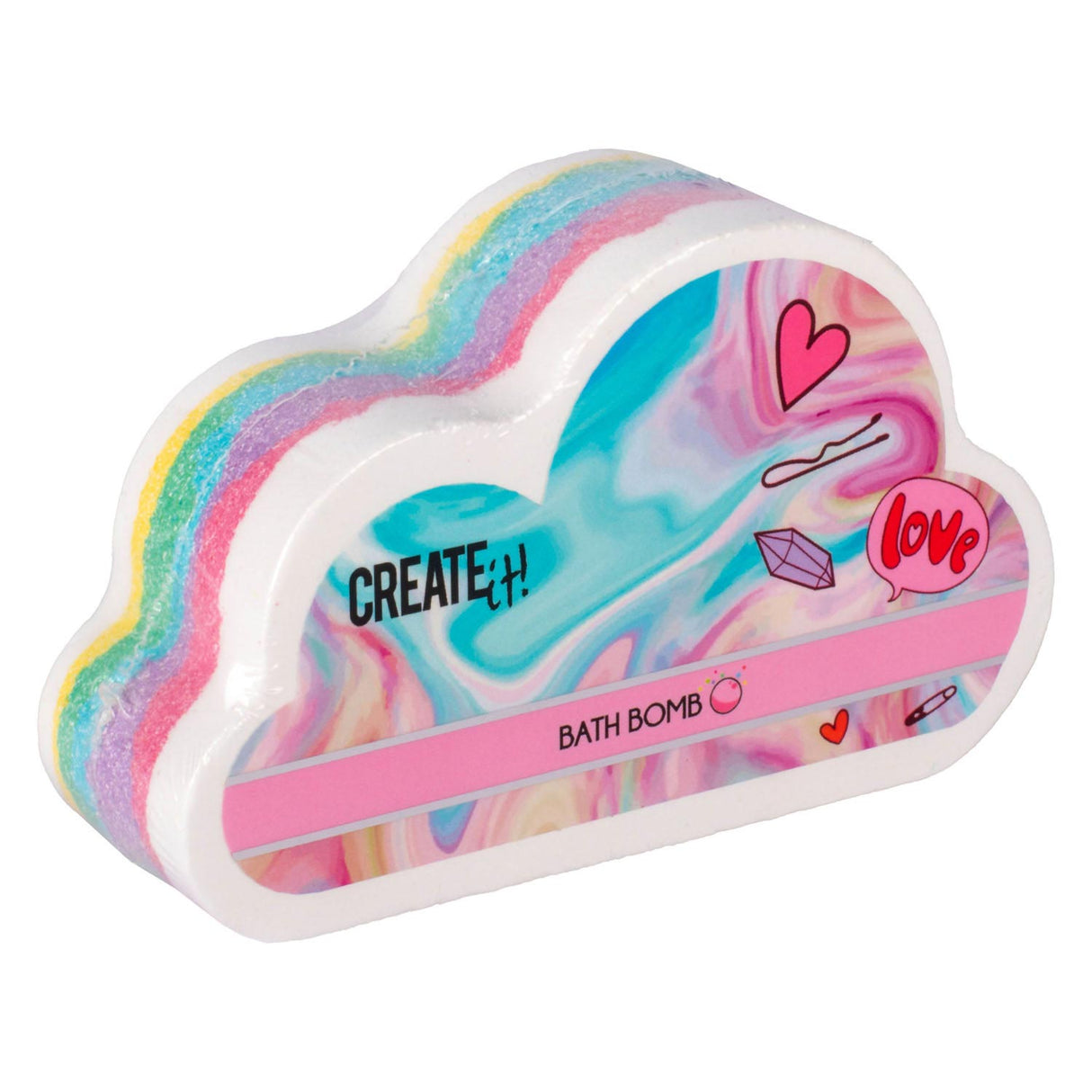 Create it! Beauty Bath Bomb Rainbow