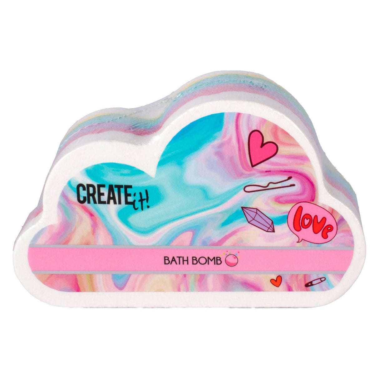 Create it! Beauty Bath Bomb Rainbow