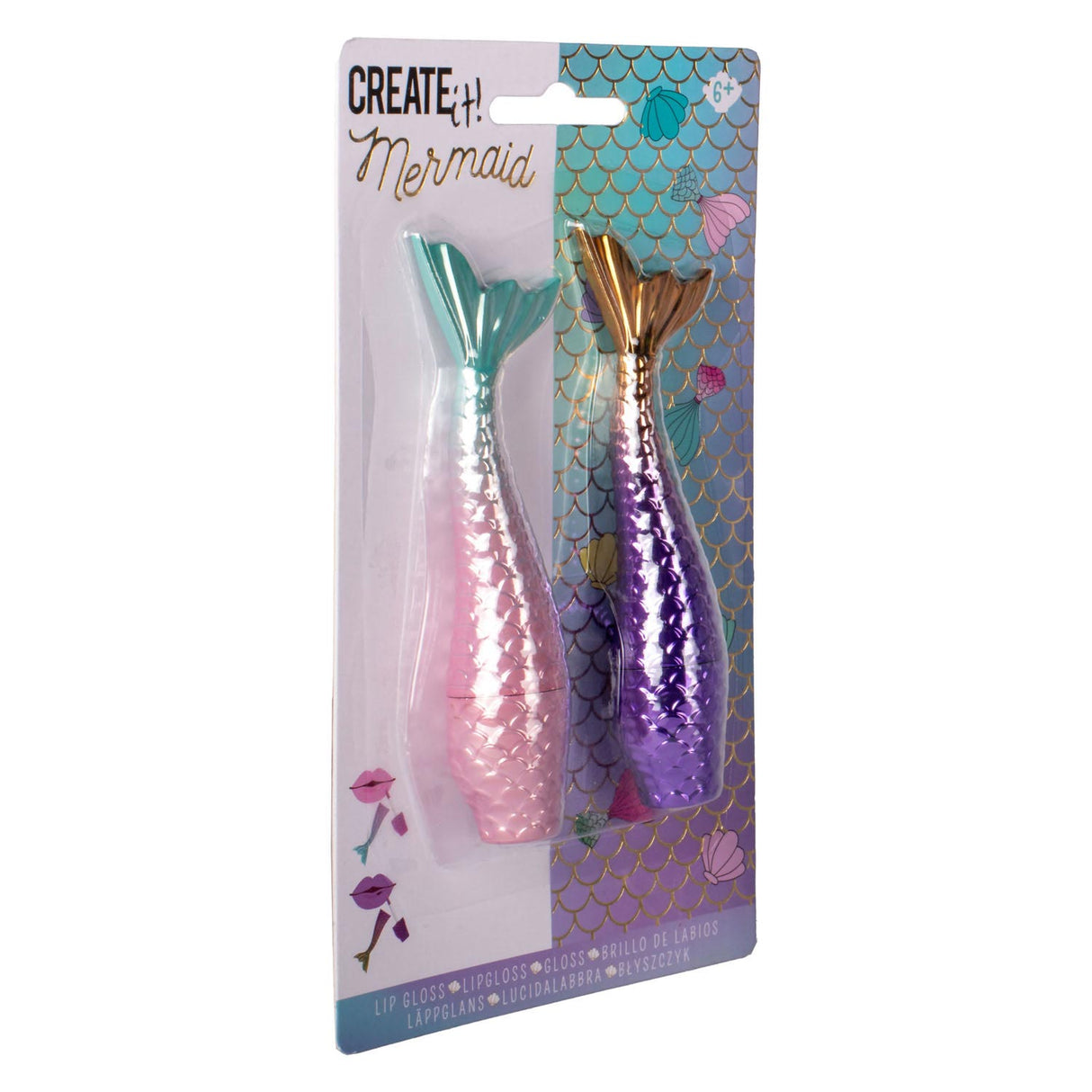 Canenco Mermaid Lip Gloss, 2 pcs.