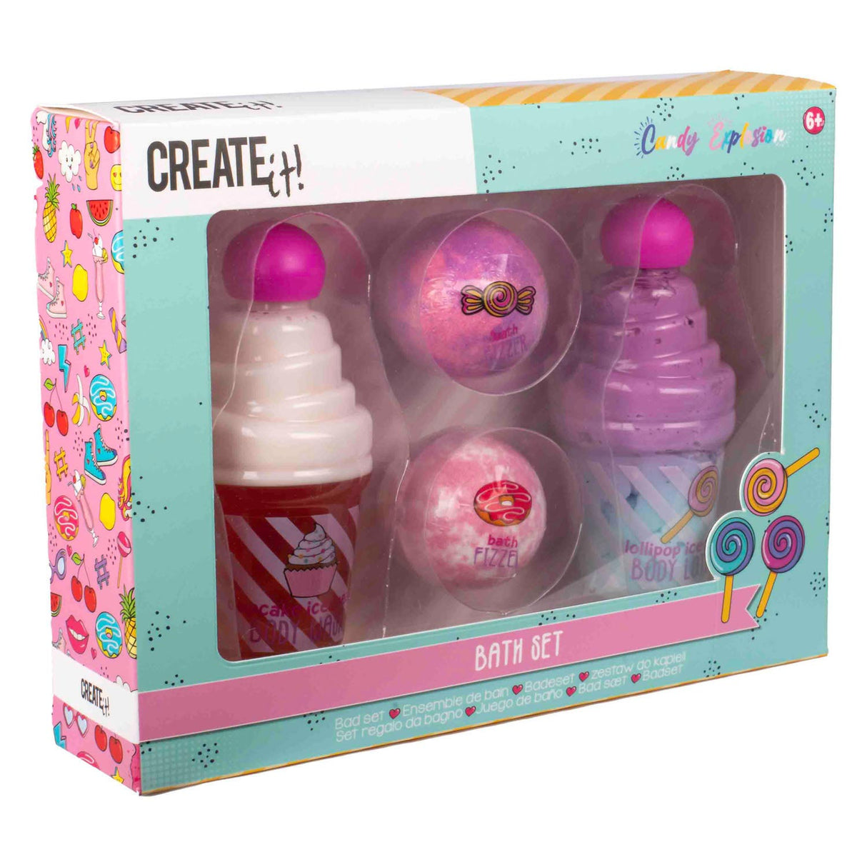 Create it! Candy Explosion Bath Set