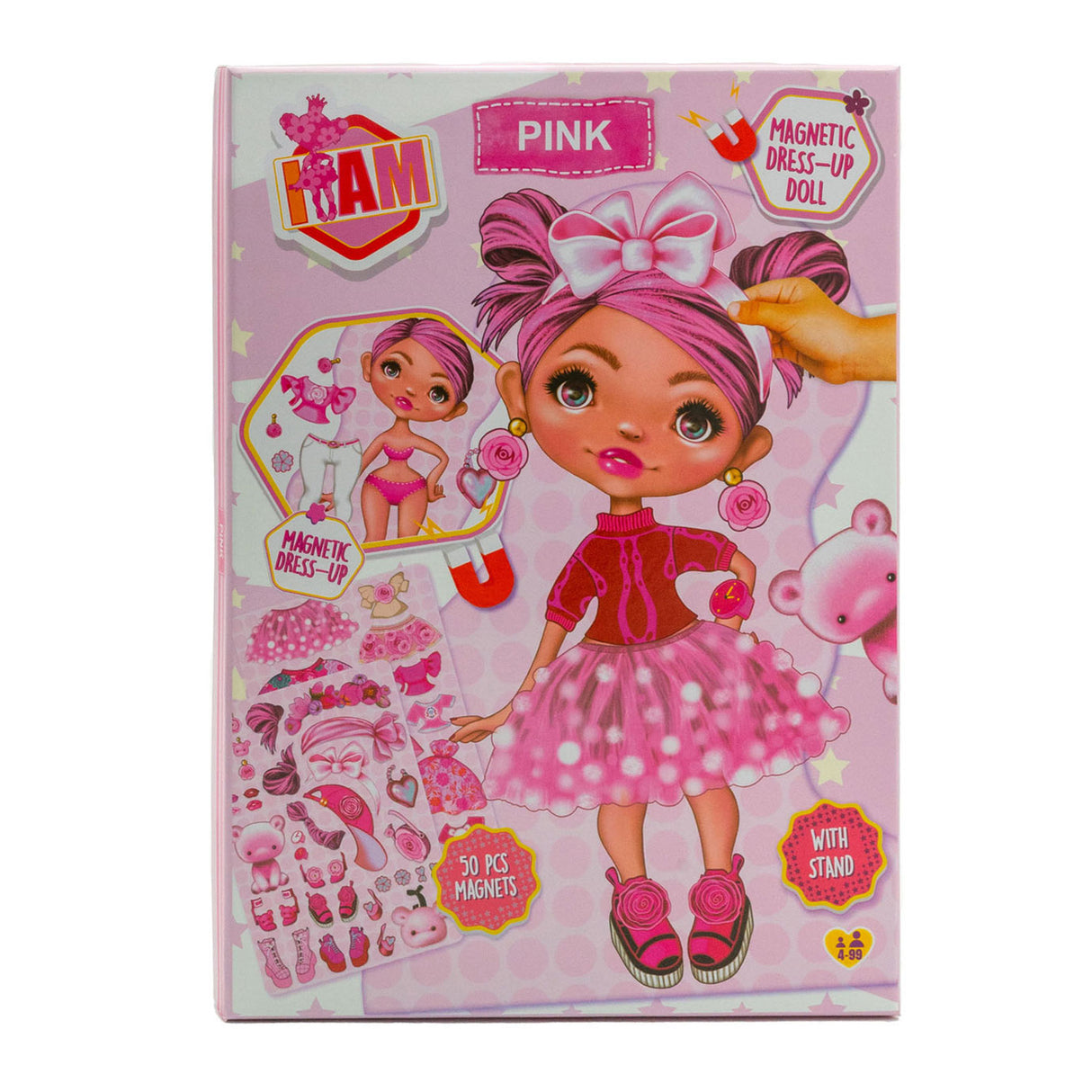 Canenco I Am Magnetic Dress Up Model Pink