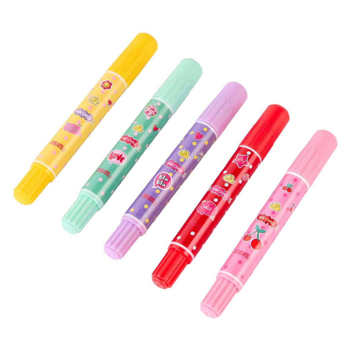 Create it! Hair chalk pens, 5 pcs.