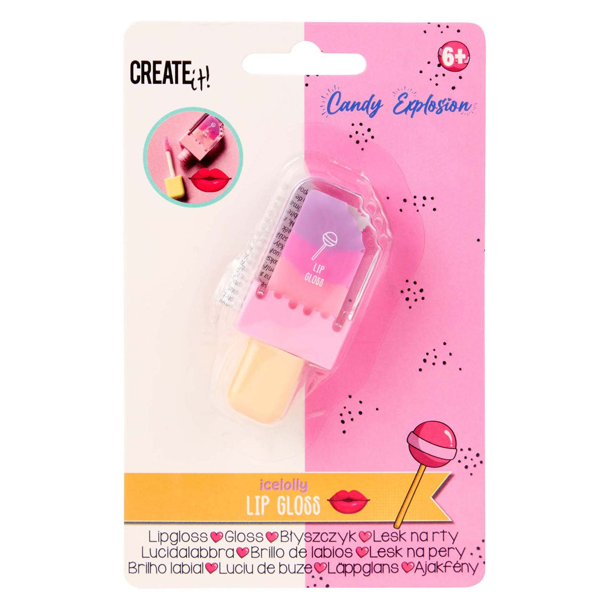 Créez-le ! bonbon, brillant à lèvres, popsicle