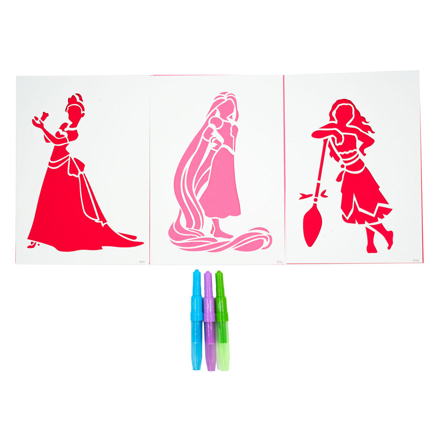 Canenco Princess Sprühstift-Set im A4-Umschlag | 12 Stück