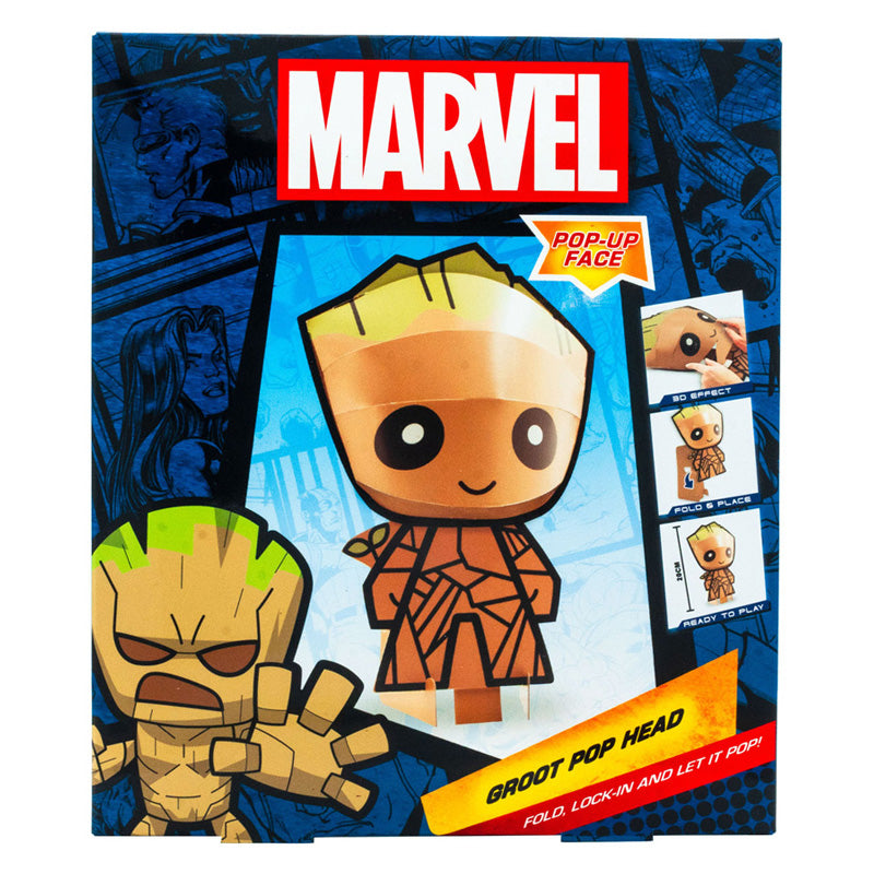 Canenco fold your own marvel 3d figure cardboard