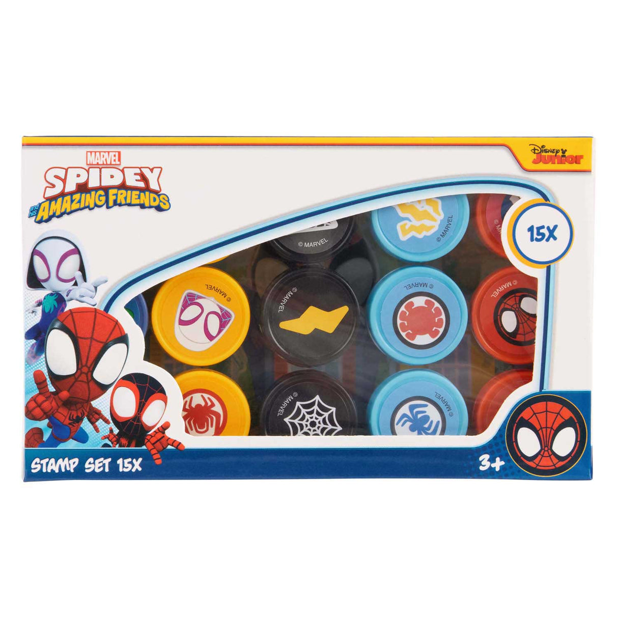 Canenco spidey stempelset, 15st.