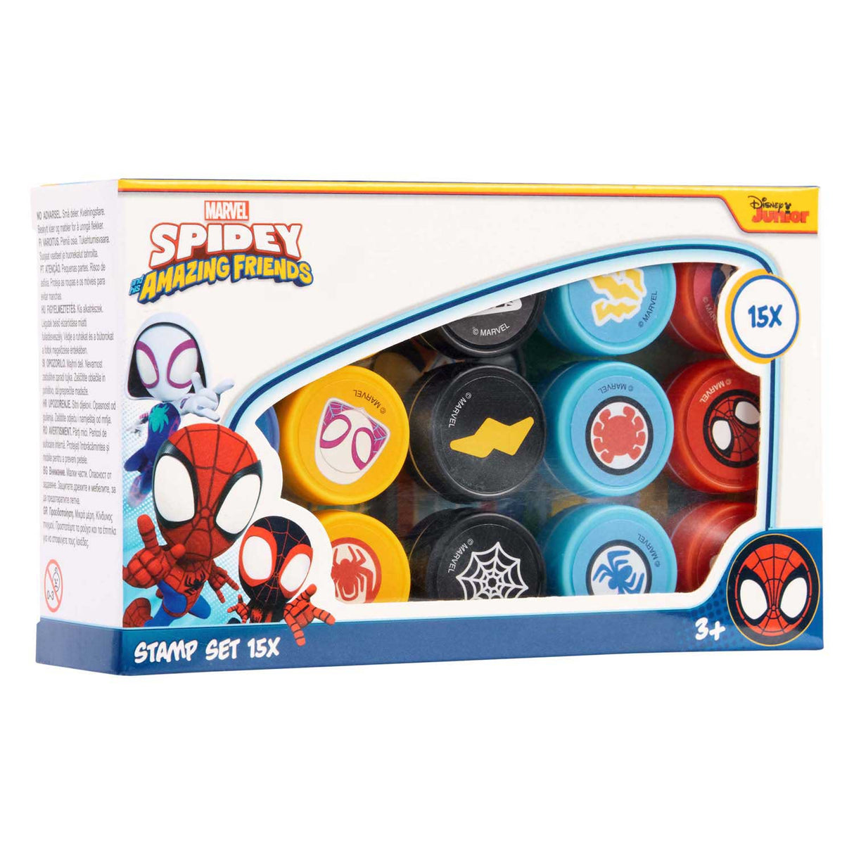 Canenco spidey stempelset, 15st.