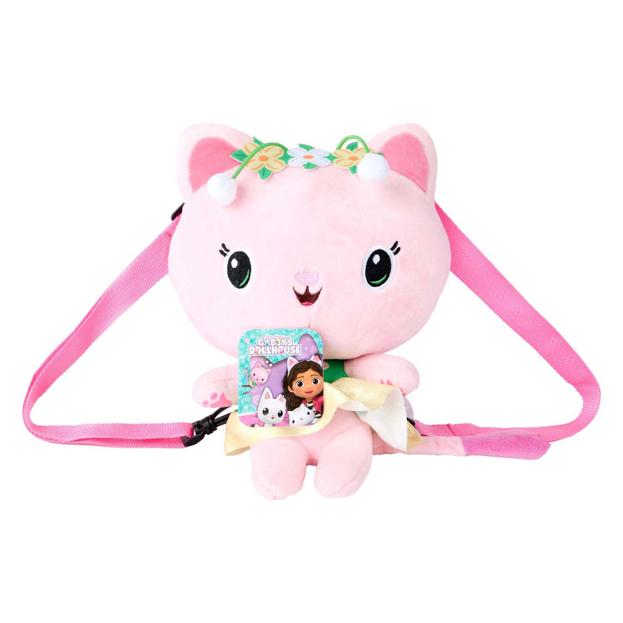 Canenco gabby's dollhouse nahrbtnik 3d plišasta vila