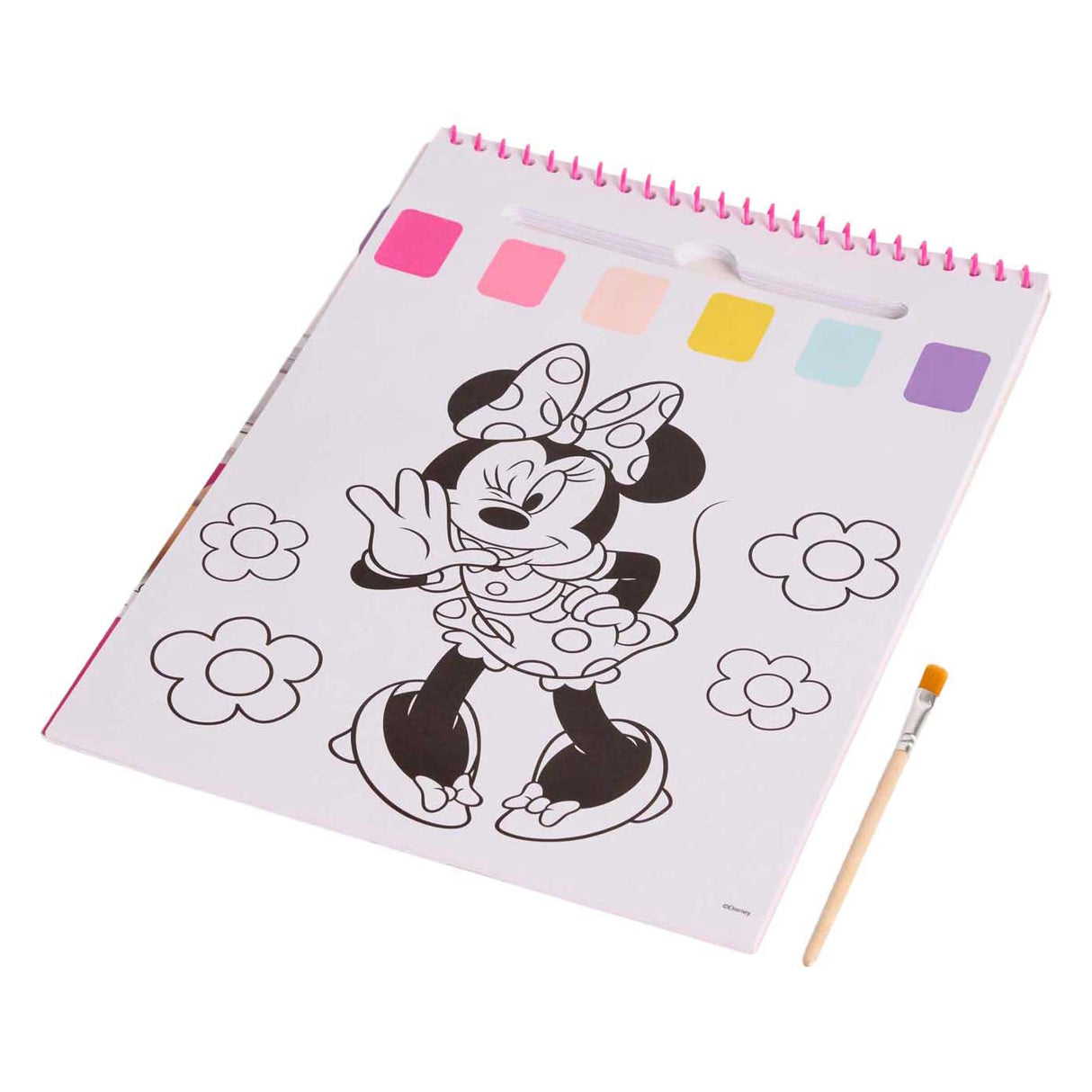 Livre de peinture à l'eau Canenco Minnie Mouse - incl. brosse