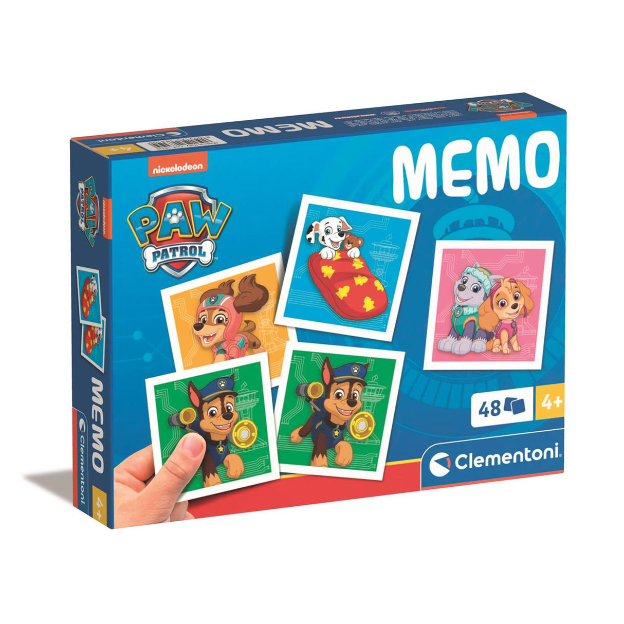 Clementoni memo game paw patrol