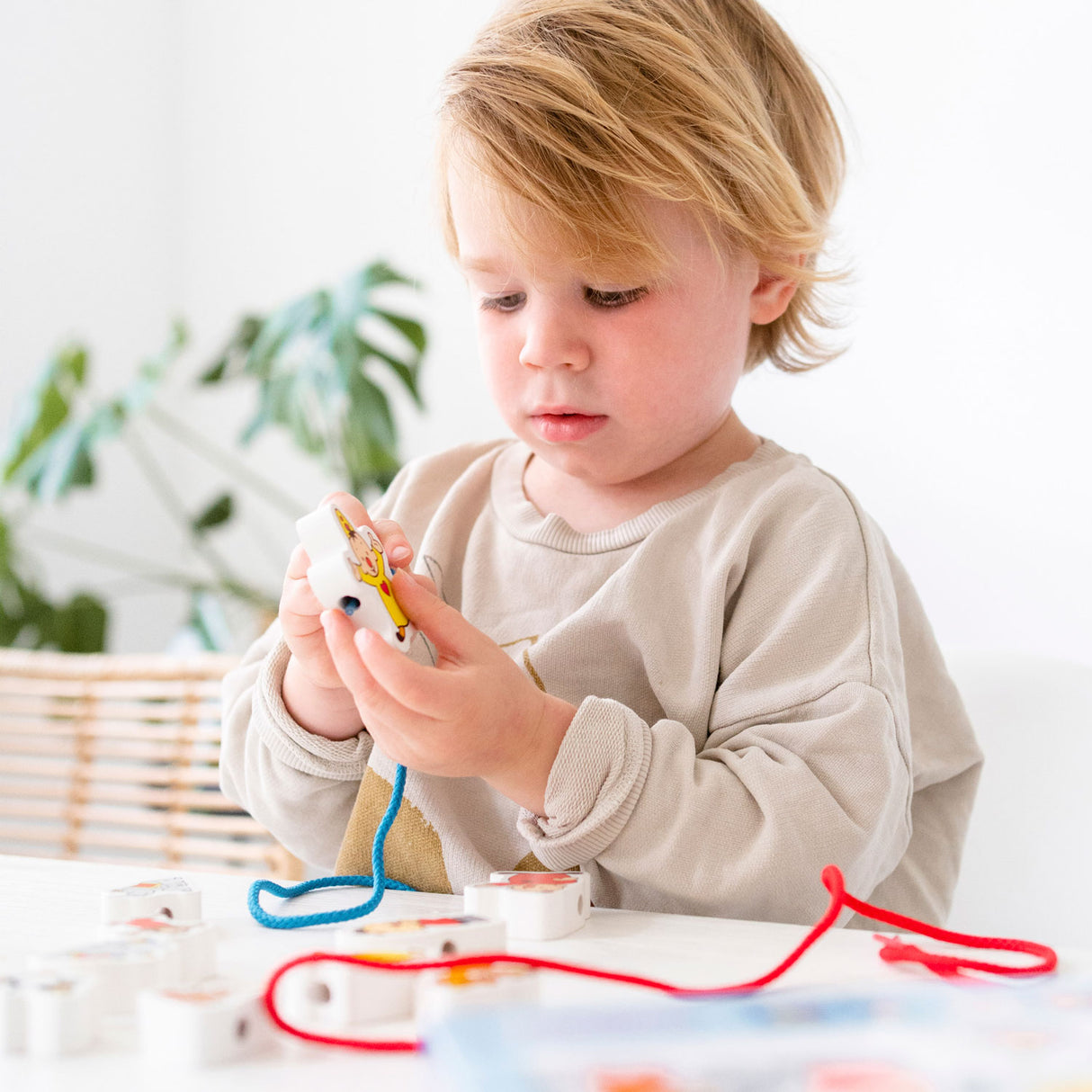 Bambolino igrače lesene perlice