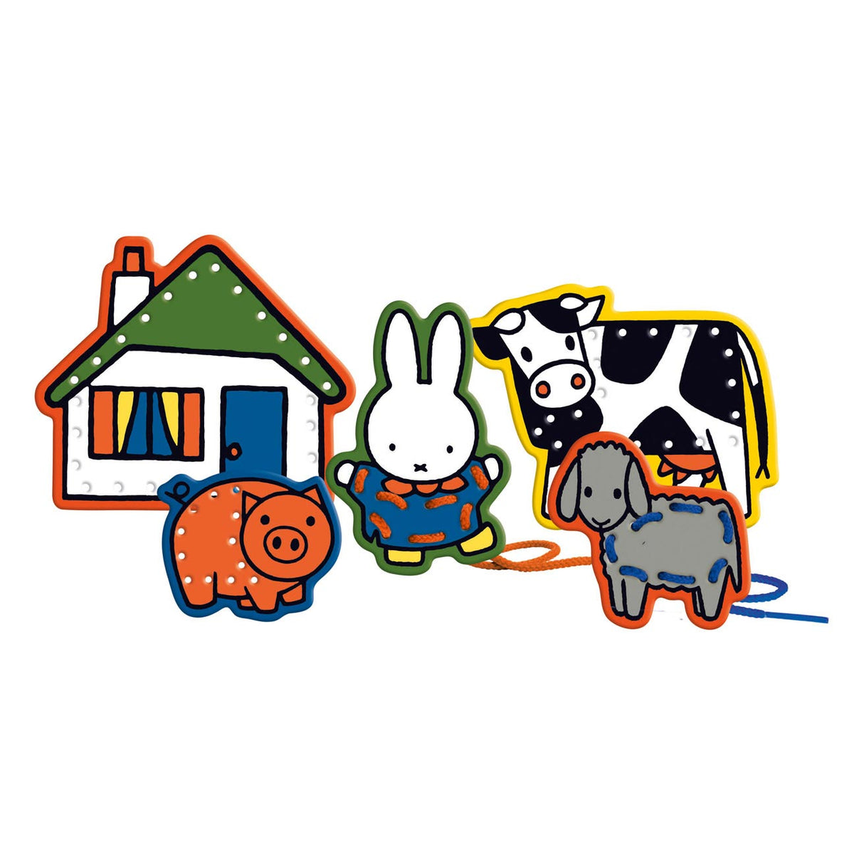 Bambolino legetøj Trådkort gård