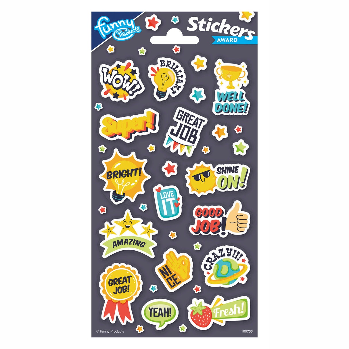 Totum sticker sheet award