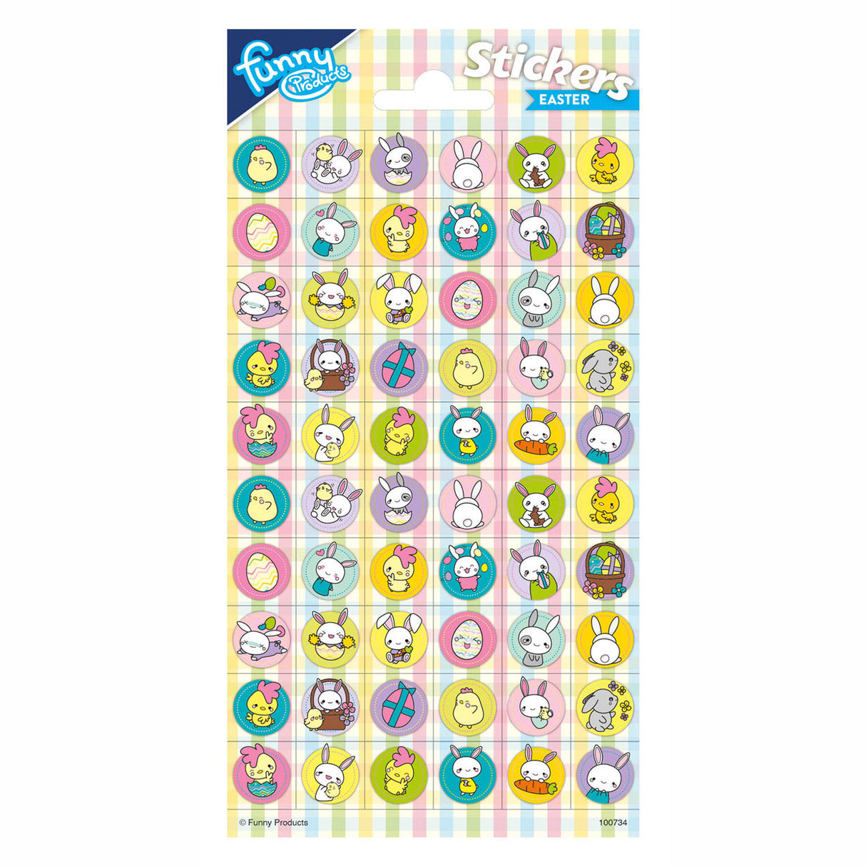 Totum sticker sheet Easter