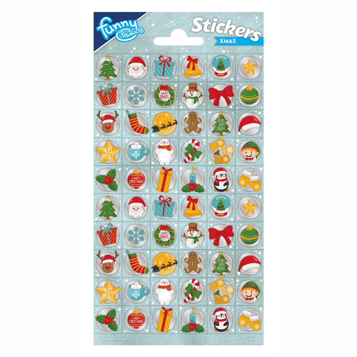 Totum sticker sheet Christmas