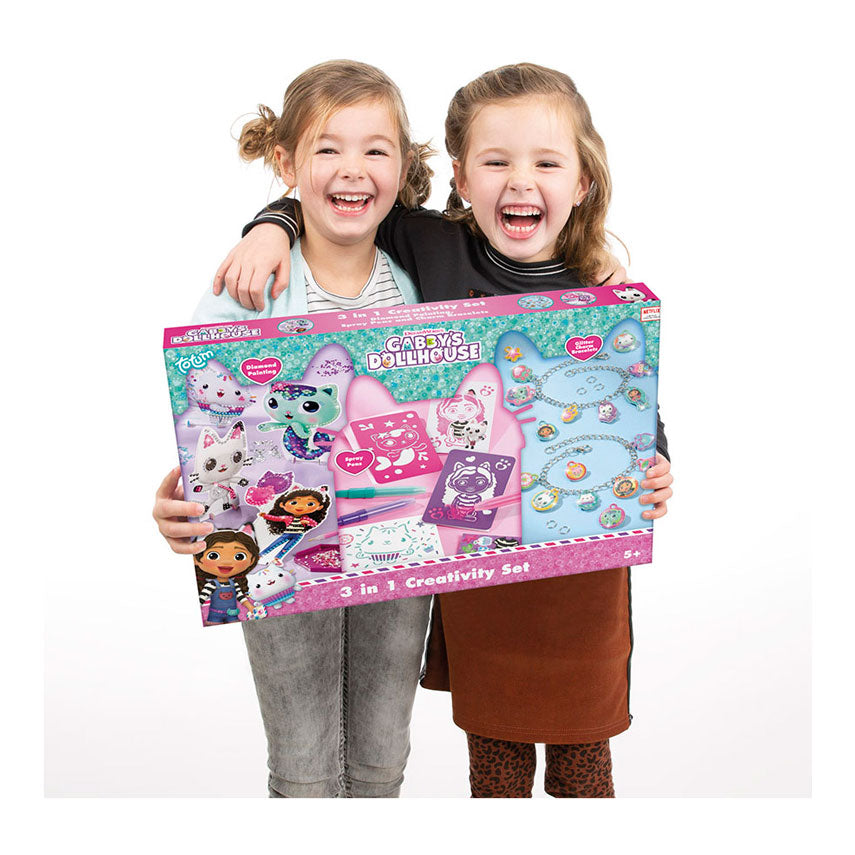 Gabby's Dollhouse - 3-in-1 Creativity Craft Kit