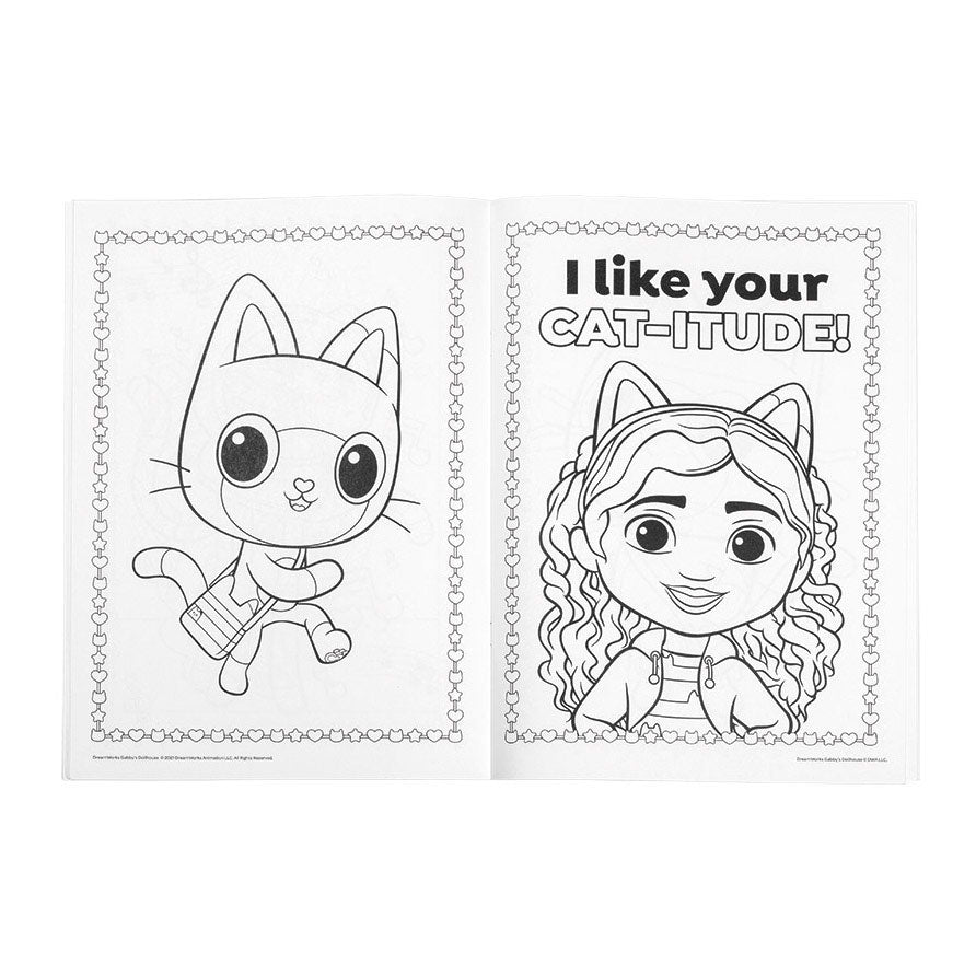 Totum Gabby's Dollhouse Coloring Book