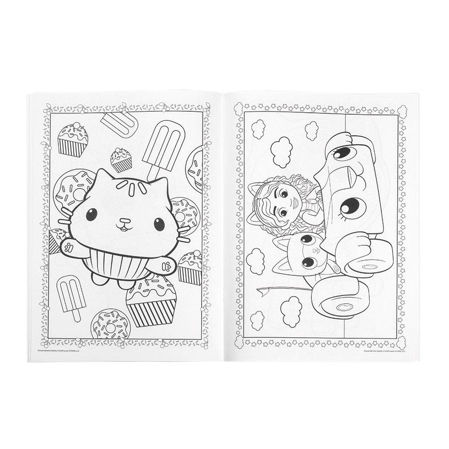 Totum Gabby's Dollhouse Coloring Book