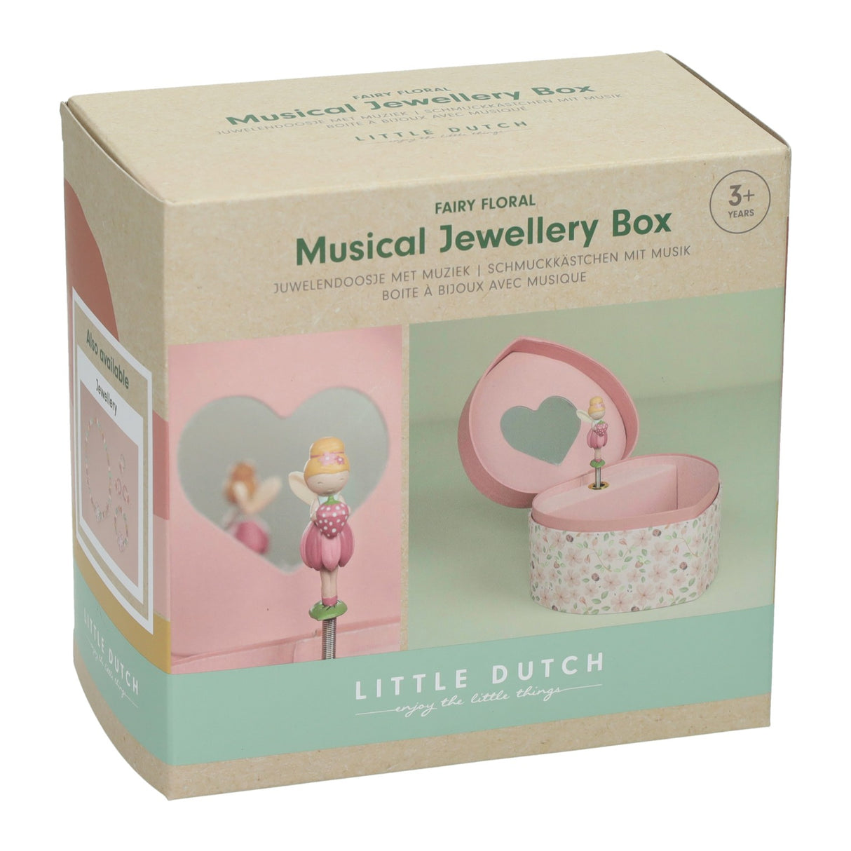 Bambolino žaislai mažasis olandiškas papuošalų dėžutė elfas - pasakų sodas