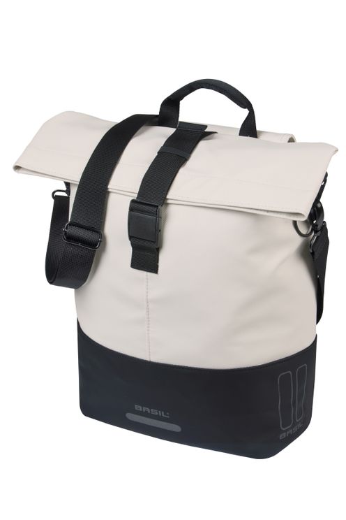 Basil cove shopper mik 14-16l 14 x 29 x 36 cm - blanco y negro