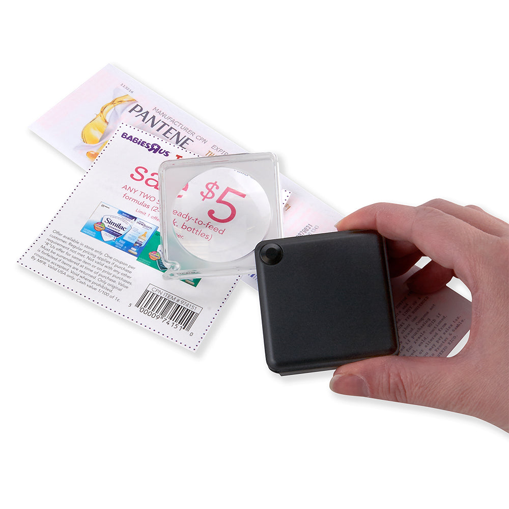 Carson pocket magnifier 3x40mm gn-33