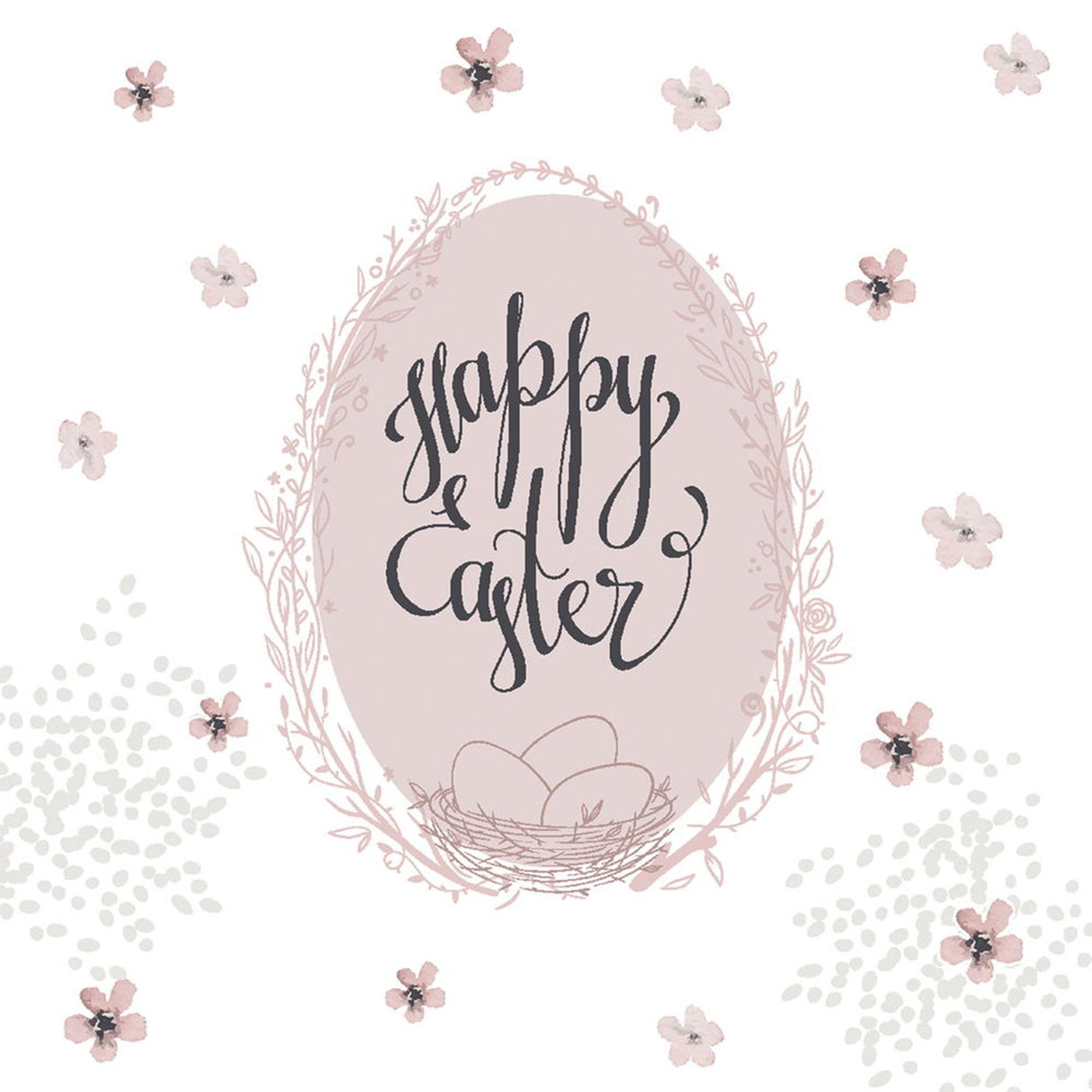 Duni servetten easter post 33x33cm